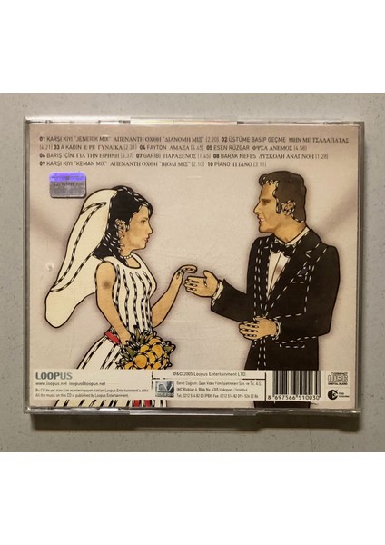 Gökhan Kırdar Üstüme Basıp Geçme CD (Orijinal 2005 Baskı Cd) fiyatları