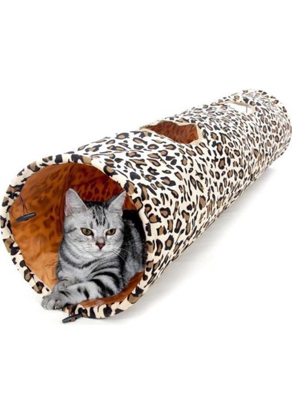 Imparator Kedi Tüneli Karışık Renkli 25X118CM