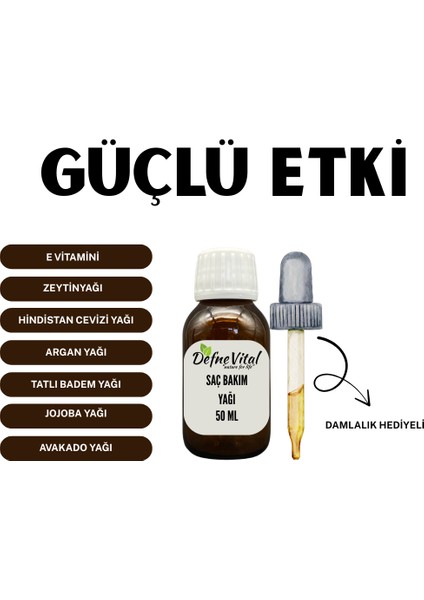 Saç Bakım Yağı 50 ml