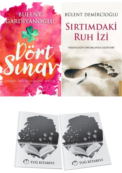 Dört Sınav: Cesaret-Sağlık-Ilişkiler-Bolluk ve Sırtımdaki Ruh Izi + Hediyeli