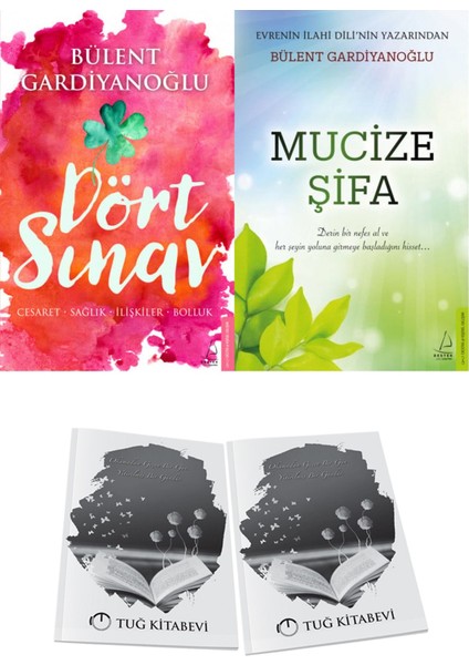 Dört Sınav: Cesaret-Sağlık-Ilişkiler-Bolluk ve Mucize Şifa + Hediyeli