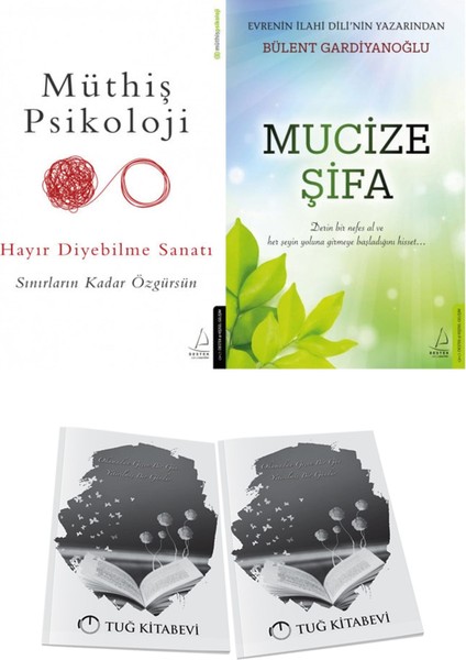 Müthiş Psikoloji Hayır Diyebilme Sanatı ve Mucize Şifa + Hediyeli