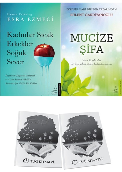 Kadınlar Sıcak Erkekler Soğuk Sever ve Mucize Şifa + Hediyeli