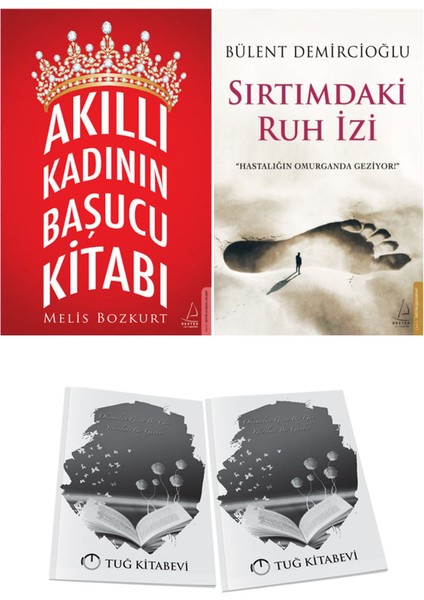 Akıllı Kadının Başucu Kitabı ve Sırtımdaki Ruh Izi + Hediyeli