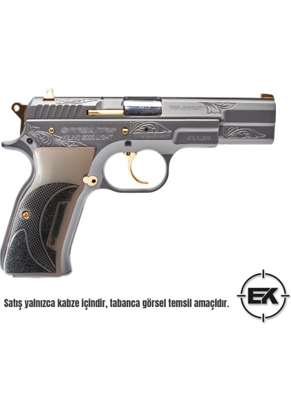 Erol Sarsılmaz Kılınç 2000 Light Mega P8 Işlemeli Beyaz Kemik Kabze modelleri