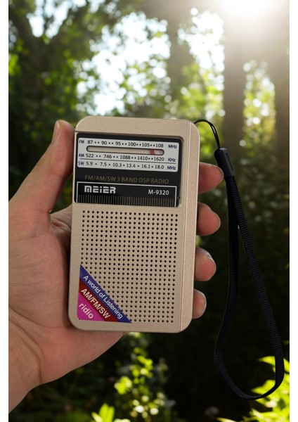 Nostaljik Cep Radyosu – Şarjlı, Deprem Radyosu, Yeni Nesil Yüksek Ses & Çekim, Taşınabilir Küçük Radyo