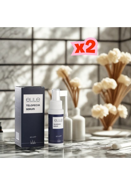 Telopecıa Serum Dökülmeye Karşı 60 ml / 2 Adet indirimleri