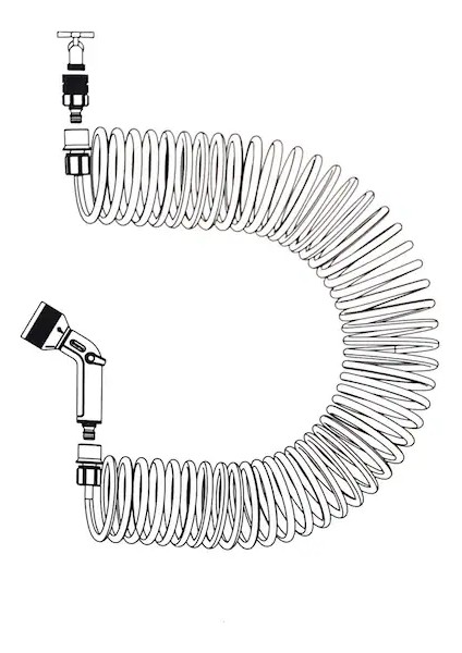 Verve 15 Metre Spiral Hortum Seti Bahçe Balkon Sulama Seti indirimleri