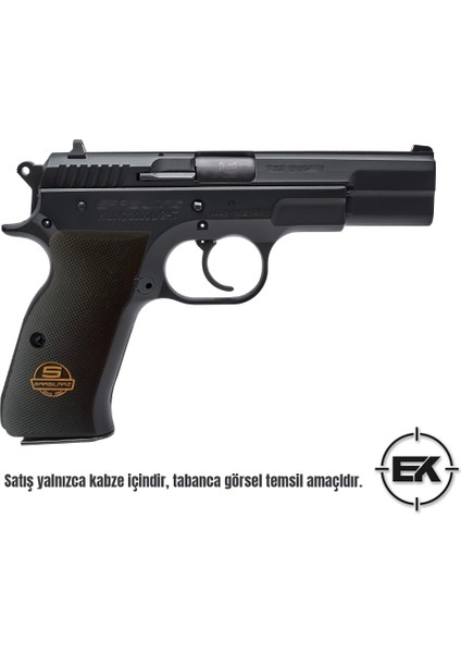 Erol Sarsılmaz Kılınç 2000 Light Mega P8 Uyumlu Kauçuk Siyah Işlemeli Özel Kabze fiyatları