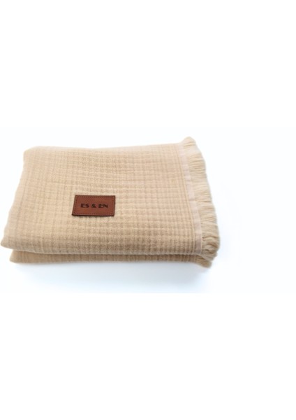 Es &En trade Müslin Bebek Battaniyesi 4 Katlı sütlü kahve fiyatları