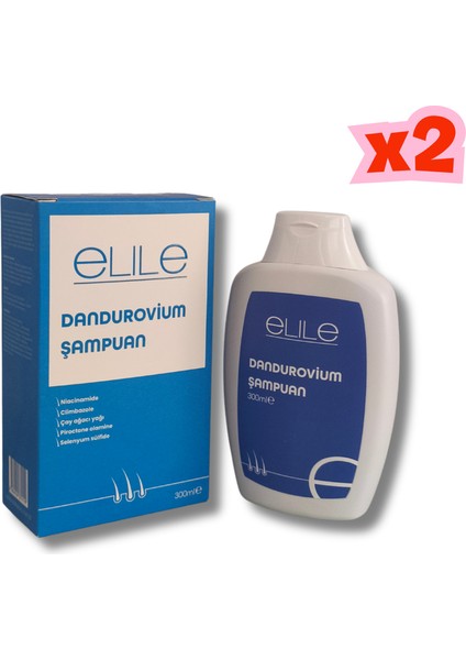Dandurovium Şampuan Kepeğe Karşı 300 ml / 2 Adet fiyatları