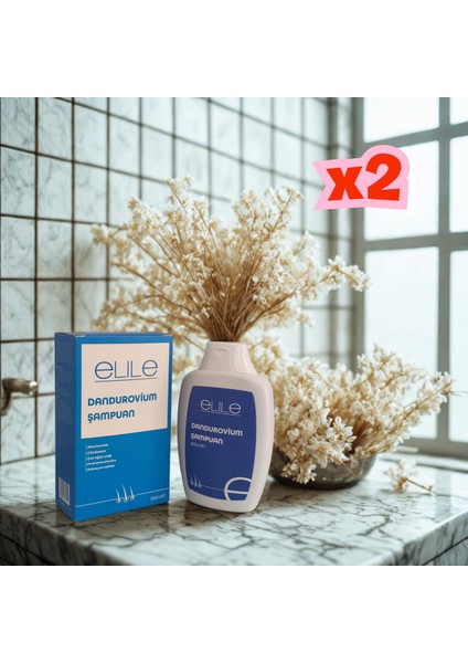 Dandurovium Şampuan Kepeğe Karşı 300 ml / 2 Adet fırsatları