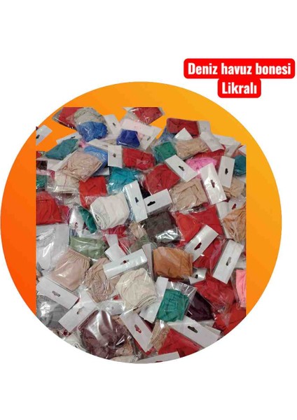Havuz Bonesi Deniz Bonesi Likralı Bone Havuz Deniz 50ADET fırsatları