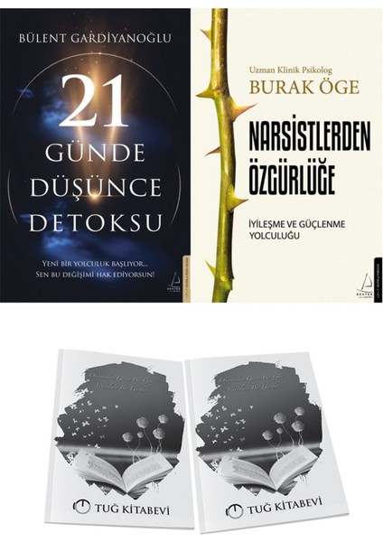 21 Günde Düşünce Detoksu ve Narsistlerden Özgürlüğe + Hediyeli