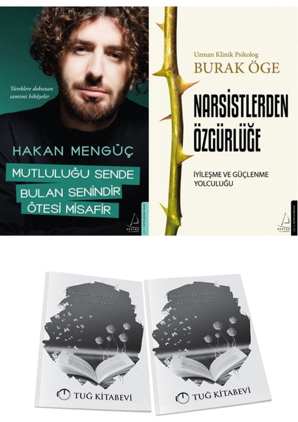 Mutluluğu Sende Bulan Senindir, Ötesi Misafir ve Narsistlerden Özgürlüğe + Hediyeli