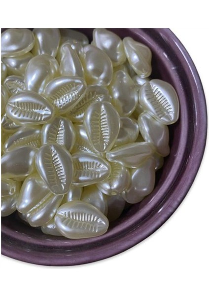 30 Adet Nassa Shell Sedefli Deniz Kabuğu - ( Sert Akrilik Plastik ) fiyatları