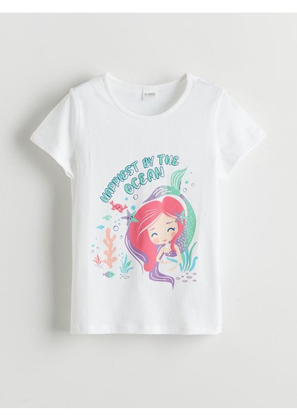 Bisiklet Yaka Kız Çocuk Kaprili Pijama Takımı (S5) fiyatları