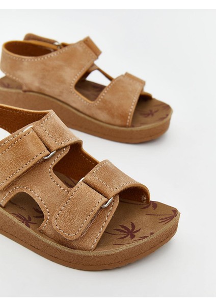 Deri Görünümlü Erkek Çocuk Sandalet (S5) modelleri