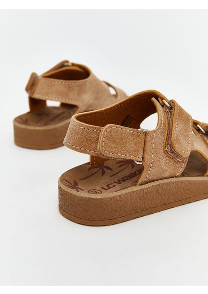 Deri Görünümlü Erkek Çocuk Sandalet (S5) indirimleri