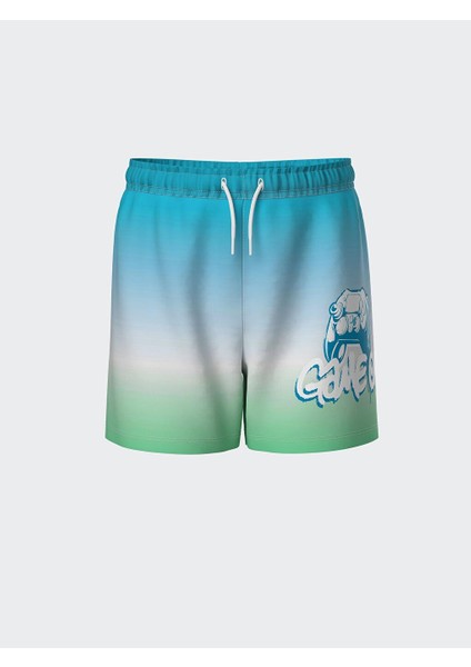 Hızlı Kuruyan Uv Korumalı Erkek Çocuk Deniz Şortu (S5)