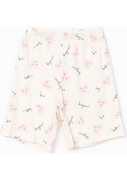 Gömlek Yaka Kız Çocuk Şortlu Pijama Takımı (S5) indirimleri