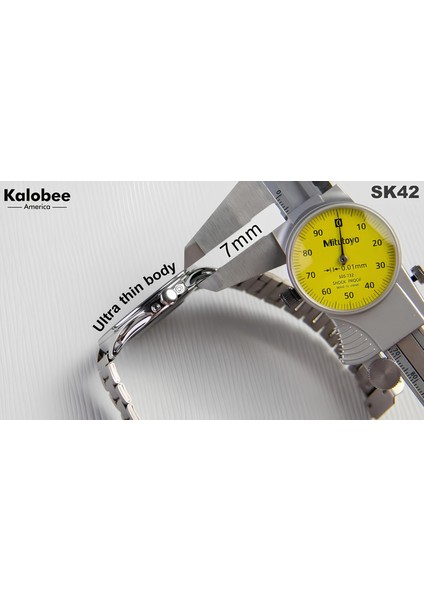 Kalobee SK42 Amoled Ekran 3kordonlu Bay Bayan Akıllı Saati Ince Kasa indirimleri