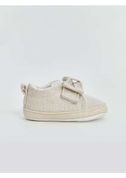 Fiyonk Detaylı Kız Bebek Yürüme Öncesi Ayakkabı (S5) fiyatları