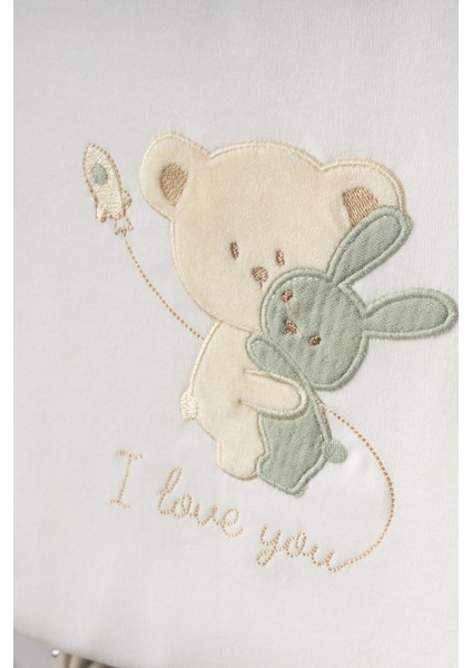 My Baby Kumsal % 100 Coton 10 Lu Hastane Çıkışı Yeni sarılan Ayıcık Desenli 10099