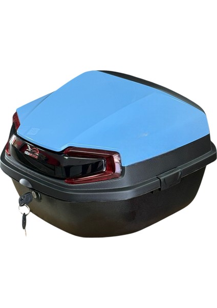 Motosiklet Çantası 33 Litre Metalik Açık Mavi fiyatları