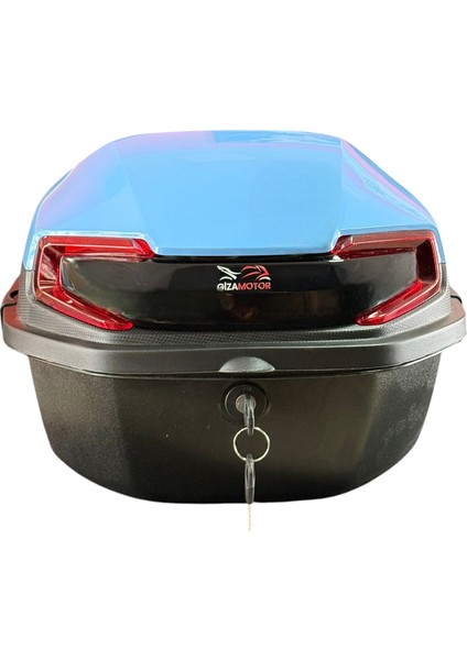 Motosiklet Çantası 33 Litre Metalik Açık Mavi fırsatları