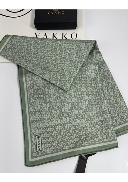 90X90 Twill Ipek Eşarp - 05470 - 9001