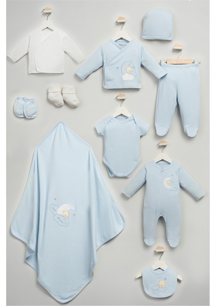 My Baby Kumsal % 100 Coton 10 Lu Hastane Çıkışı Yeni Tatlı Rüyalar Desenli 10097