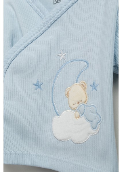 My Baby Kumsal % 100 Coton 10 Lu Hastane Çıkışı Yeni Tatlı Rüyalar Desenli 10097
