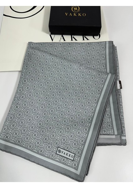 90X90 Twill Ipek Eşarp - 05470 - 04001