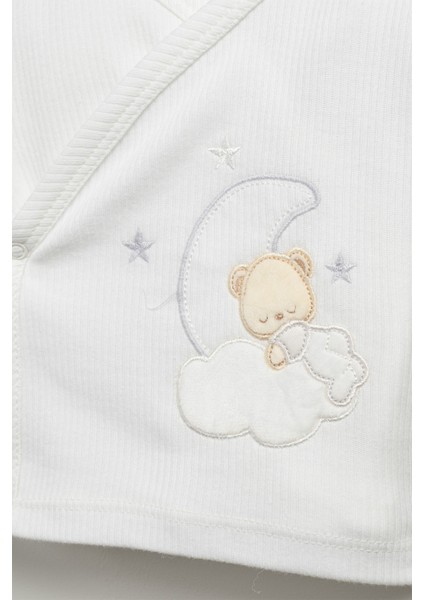 My Baby Kumsal % 100 Coton 10 Lu Hastane Çıkışı Yeni Tatlı Rüyalar Desenli 10097