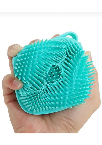 Şampuan Hazneli Duş Temizlik Fırçası Pratik Hızlı Köpürtme fiyatları