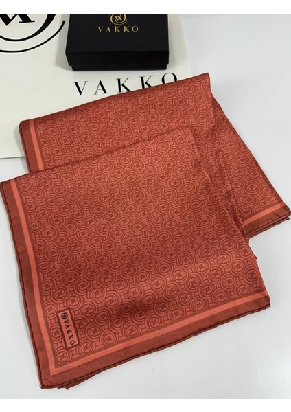 90X90 Twill Ipek Eşarp - 05470 - 7001