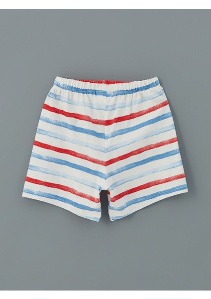 Yeni Sezon Cizgili Sortlu Erkek Bebek Sortlu Pijama Takim - S5HH53Z1 indirimleri