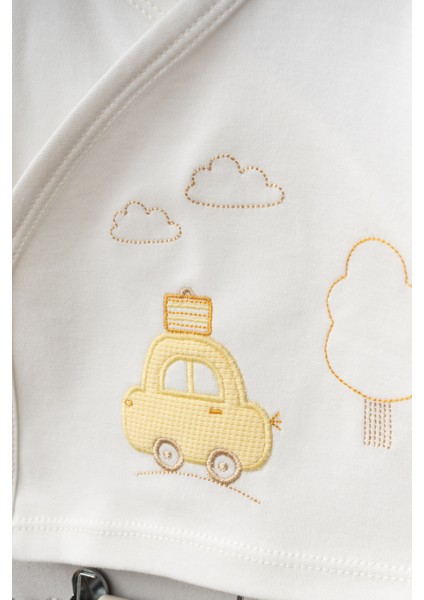 My Baby Kumsal % 100 Coton 10 Lu Hastane Çıkışı Yeni Bavullu Araba Desenli 10109 fiyatları