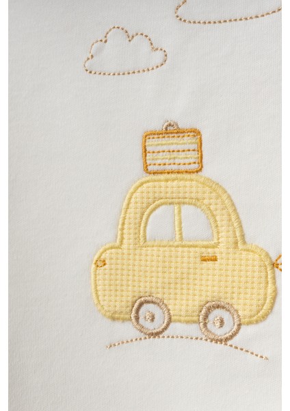 My Baby Kumsal % 100 Coton 10 Lu Hastane Çıkışı Yeni Bavullu Araba Desenli 10109 fırsatları