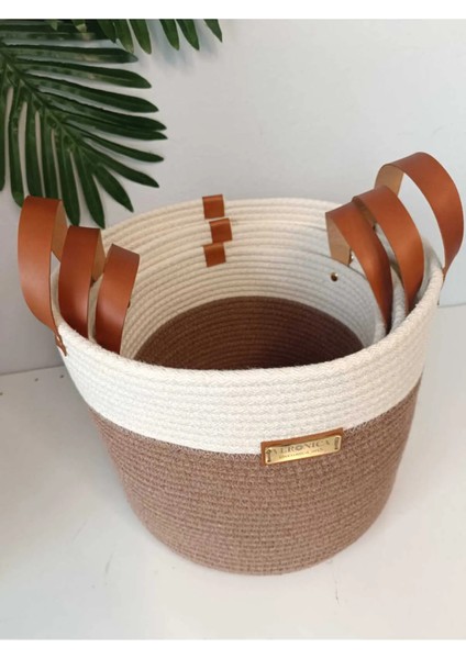 VeronicaArt 3'lü Organizer Sepet Deri Saplı fiyatları