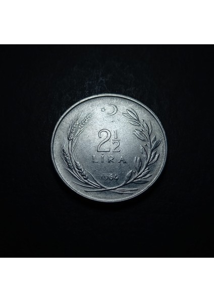 39963687AF3C30FFED 1964 Akmonital 2½ Lira Eski Madeni Para fiyatları