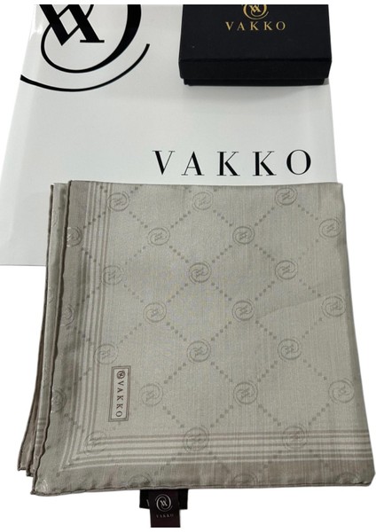 90X90 Pamuk Ipek Pano Eşarp - 05468 - 5001