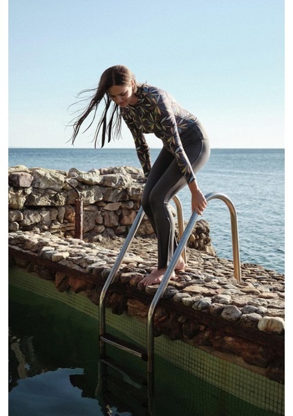 Tesettür Mayo Boru Paça Pantolon Gri fiyatları