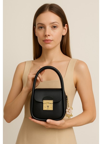 Morvé Belle Lock Charm Dahil Kadın Çanta indirimleri