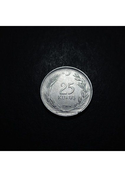 1964 Akmonital 25 Kuruş Eski Madeni Para fiyatları