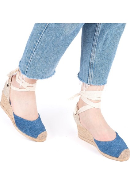 Elişi Ipli Espadril Dolgu Topuk Keten Espadril Handmade fiyatları