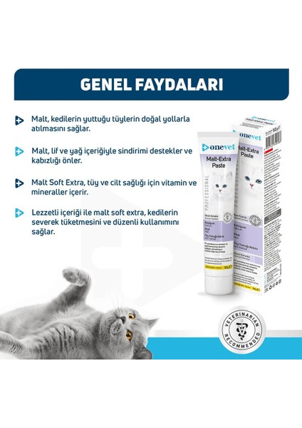 Onevet Malt Extra Paste Tüy Yumağı Önleyici Kedi Maltı 50 gr fırsatları