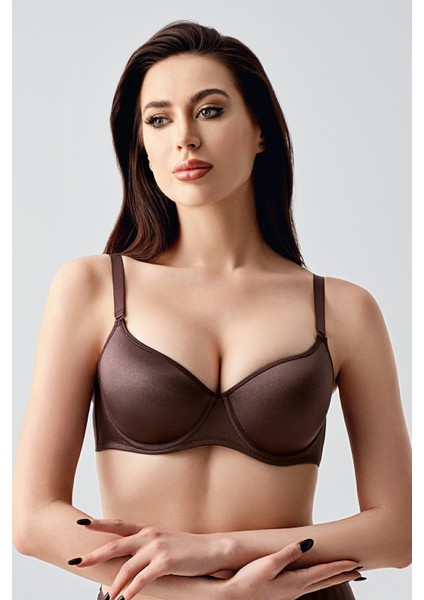 Kadın Desteksiz E Cup Big Size Sütyen , 377900