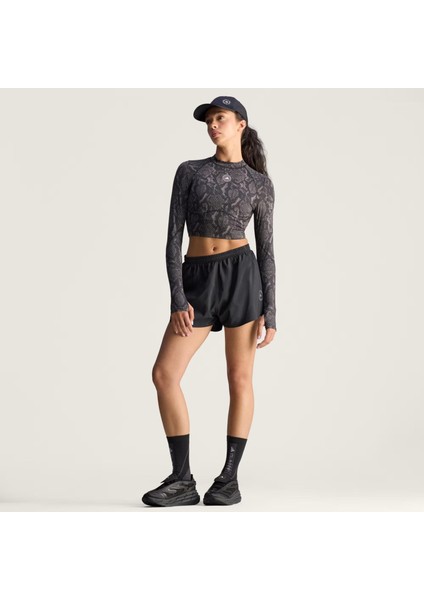 By Stella Mccartney Training Longsleeve Crop Kadın Tişört